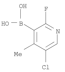 (5-Chloro-2-fluoro-4-methylpyridin-3-yl)boronic acid 1072944-13-8